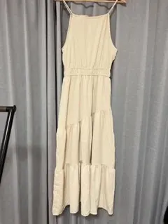 SHEIN キャミワンピース XS クリームカラー