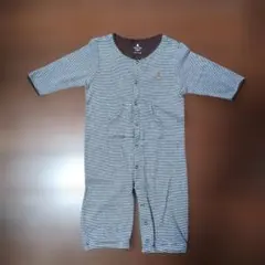 babyGAP ストライプロンパース 70cm 2wayオール