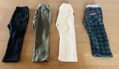90サイズ　ズボン4点セット