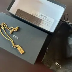 AMIRI ロゴ ネックレス 箱付 - メルカリ