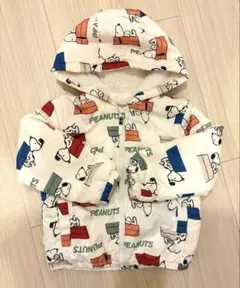 PEANUTS スヌーピー　ボアアウター