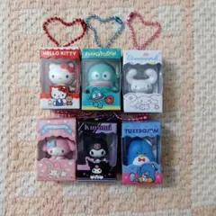 サンリオキャラクターズチョコボックス 6個セット　キティ　ハンギョドン　シナモン