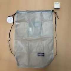 モンベル　ウルトラライトナップサック　ライトグレー