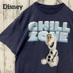 C3142 Disney ディズニー アナと雪の女王 オラフ Tシャツ