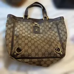 GUCCI GGキャンバス トートバッグ ショルダーバッグのサムネイル
