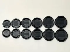 센터 핀치 렌즈 캡 12개 (37, 40.5, 46, 49, 52, 55mm)