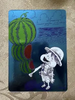 ワンピース 夏コミ メタリックカード ルフィ ナツコミ ONE PIECE 