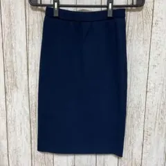 LE CIEL BLEU タイトスカート　紺　レディースSのサムネイル