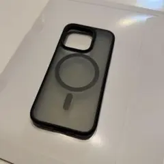 iPhone15proMagSafe対応ハードケース ブラック