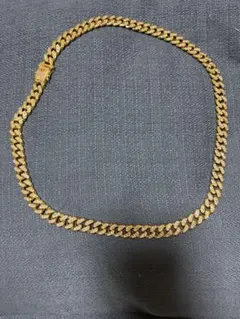 ゴールドリンクチェーンネックレス