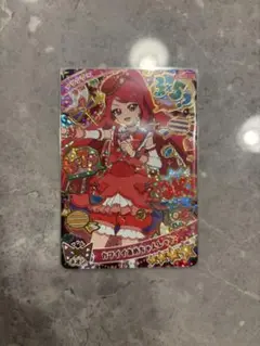 ひみつのアイプリ かわいいあめちゃんレッド　サクラ ミラクルカード