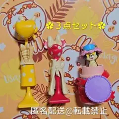 【ディズニー】ミニーのスタイルスタジオ　ミニチュアフィギュアセット