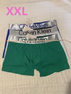Calvin Klein ボクサーパンツ 3枚セット　メイズ下着　XXLサイズ