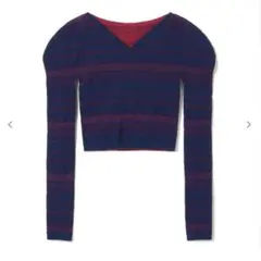 新品タグ付　チャコット　ノーソーイングニット　リバーシブル