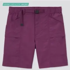 ナイロンショートギアパンツ パープル