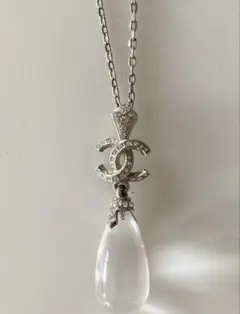 CHANEL ✨シャネル ココマーク クリスタルチャーム ネックレスのサムネイル