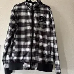 FILA GOLF フィラゴルフ チェック柄 ジップアップジャケット