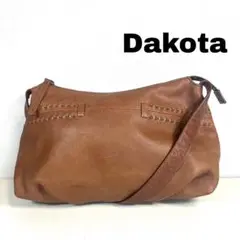 Dakota ダコタ ショルダーバッグ　レザー　ブラウン
