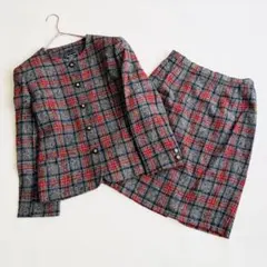 ✨美品✨バーバリーズ セットアップ ジャケット スカート L ノバチェック