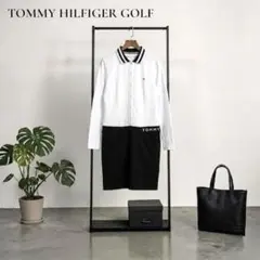 【極美品】トミーヒルフィガーゴルフ ドッキングワンピース THモノグラム Mのサムネイル