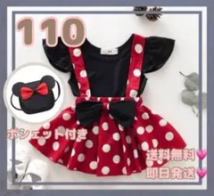 新品★限定ラスト1点♡ ディズニー 110 ミニーちゃん おでかけ特別3点セット