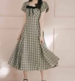 AnMILLE バストギャザーリボンop