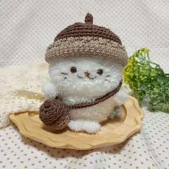 〇ナルカリ次郎様〇ぽてぽてたん用　どんぐり帽子とショルダーバッグ　ハンドメイド