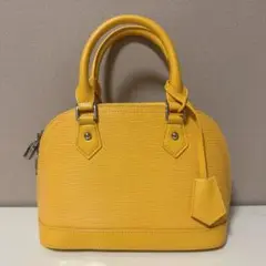 ハンドバッグ イエロー ショルダーバッグ
