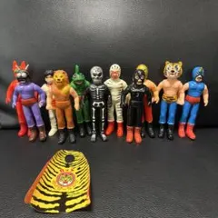 メディコムトイ タイガーマスク なぞの魔人 ソフビ 中嶋製作所 復刻