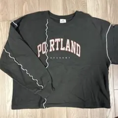 Lサイズ／coen 切り替えデザインスウェット