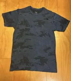 THE NORTH FACE カモフラージュ Tシャツ　ブルーネイビー　M