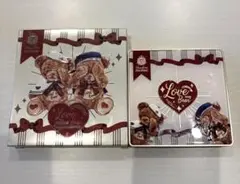 Flower Knows ラブベア 9色アイシャドウパレットヘーゼルナッツココア