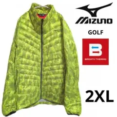 美品　BREATH THERMO 2XL　MIZUNO GOLF 高機能ダウン