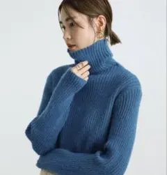 タートルネックセーターレディース