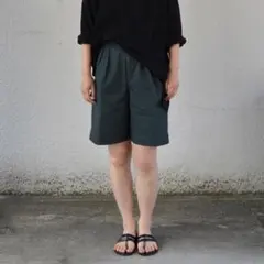 ロエフ　loeff ショートパンツ ショートパンツ LF PL／VIS GABA CLT | LOEFF