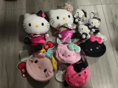 ハローキティ　ぬいぐるみ、ポーチ　まとめ売り　大量セット