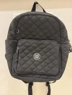 Kipling キルティング リュック ブラック