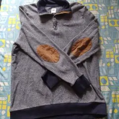 ZARA ハーフジップ トレーナー XL