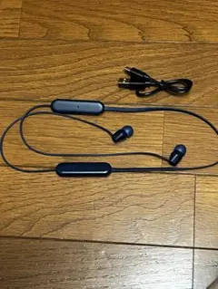 SONY WI-C100 Bluetoothイヤホン ブルー