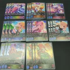 シャドウバースエボルヴ　プリコネ　各3枚　24枚セット