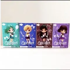 Qposket キューポスケット セーラームーン 4種 Ａカラーフルコンプセット
