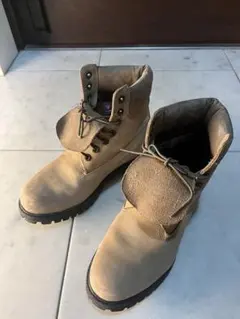 Timberland ベージュ ハイカットブーツ