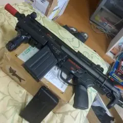 東京マルイ MP5A5 HG 電動ガン ドットサイト ライト マガジン ケース付