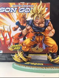 ドラゴンボール　超像Art 超サイヤ人孫悟空　フィギュア リペイント 二次元彩色