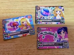 アイカツ カード 3枚セット アクセサリーカード