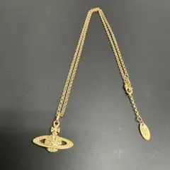 Vivienne Westwood 奧比項鍊 鍍金 水鑽