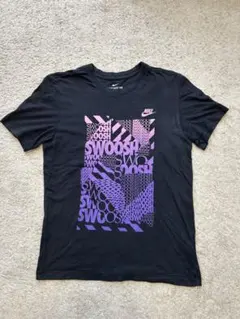 Nike スウッシュロゴ Tシャツ ブラック　DRY FIT