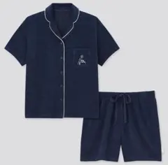 エアリズム ネイビー パジャマセット Sサイズ