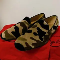 Christian Louboutin 迷彩柄ローファー