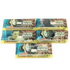 未開封 スターウォーズ ワイドヴィジョン トレーディングカード 5パック